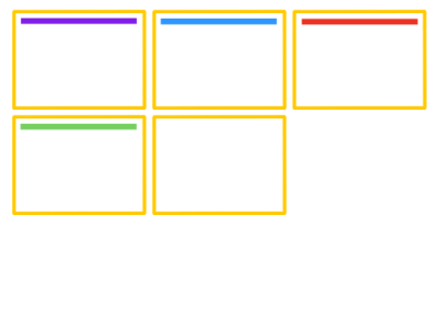 each sentence is a title for one of your slides